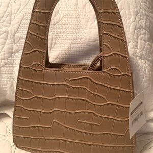 Small brown handbag